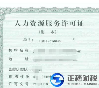 人力資源服務(wù)許可證申辦